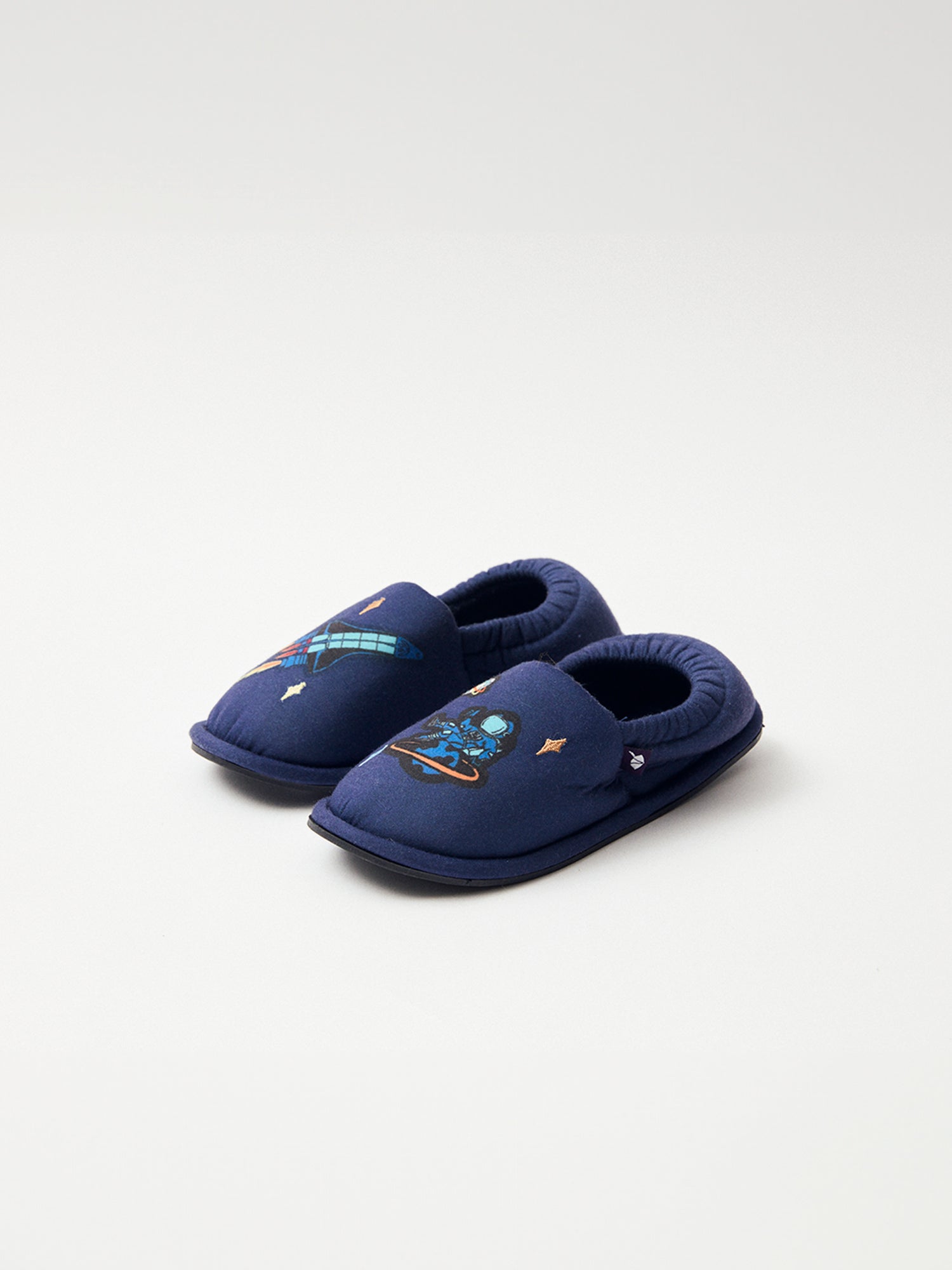 Chaussons bleu marine Garçon