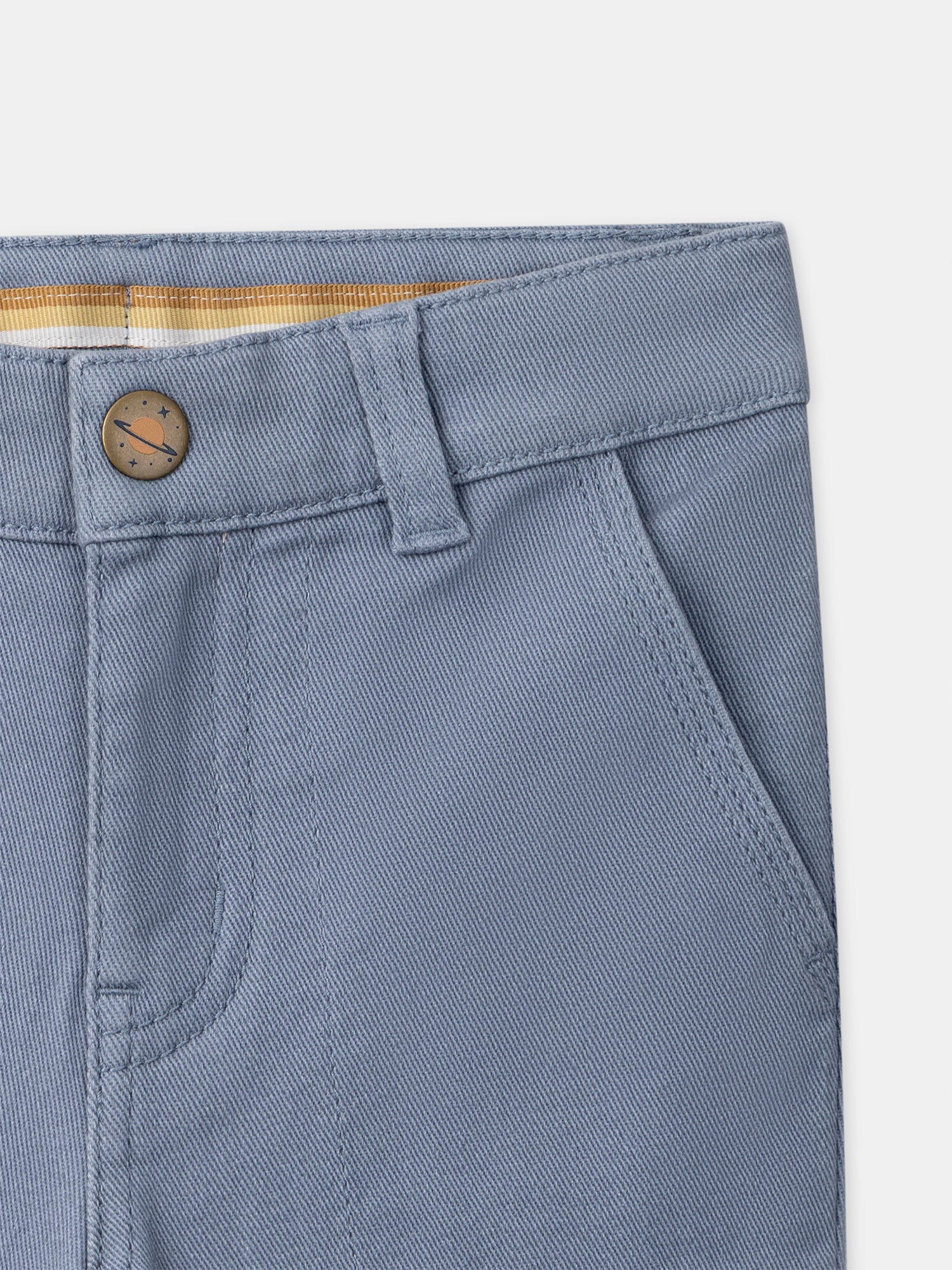 Pantalon bleu grisé Garçon