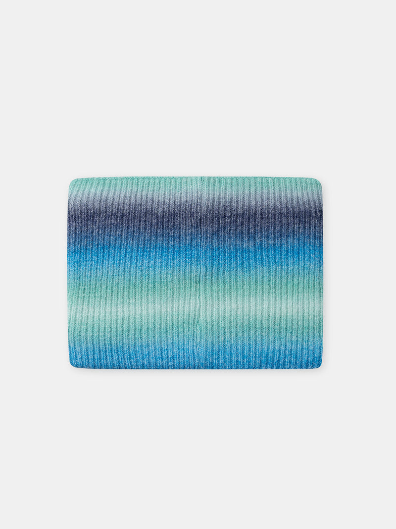 Écharpe tie and dye en maille Garçon