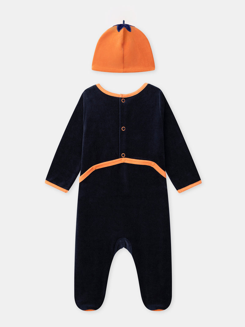 Grenouillère bleu marine Bébé Garçon