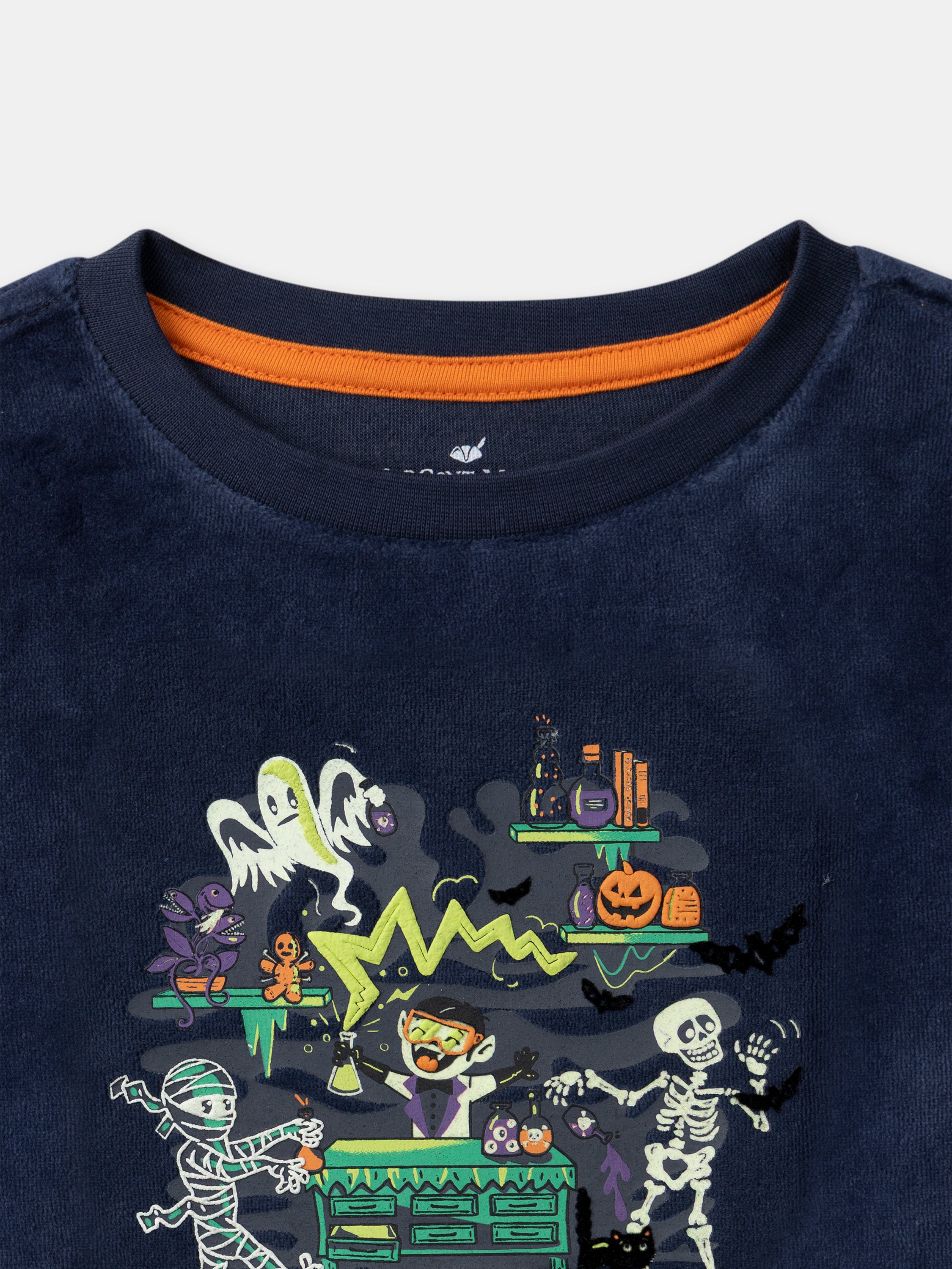 Pyjama bleu marine + cape Garçon