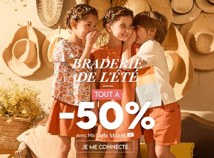 Sergent Major - Braderie de l'été - Tout à -50% avec ma Carte Major