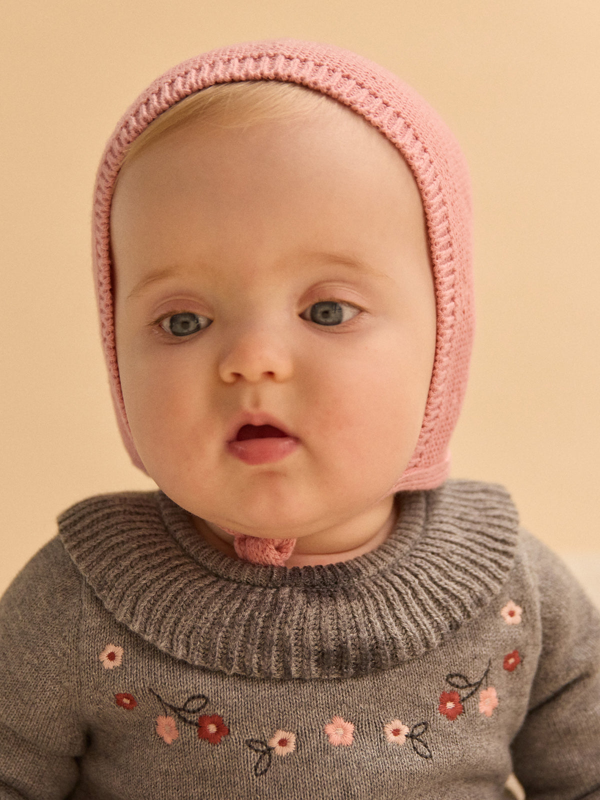 Béguin rose Naissance Fille