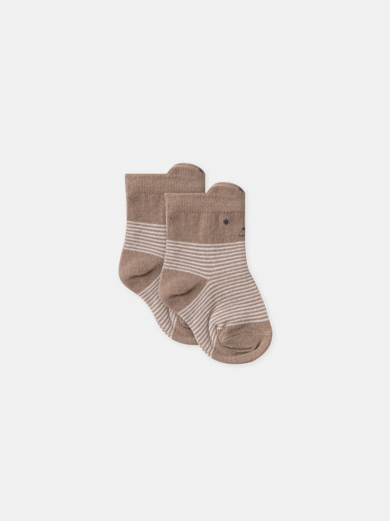 Ensemble salopette + body + chaussettes Naissance Garçon