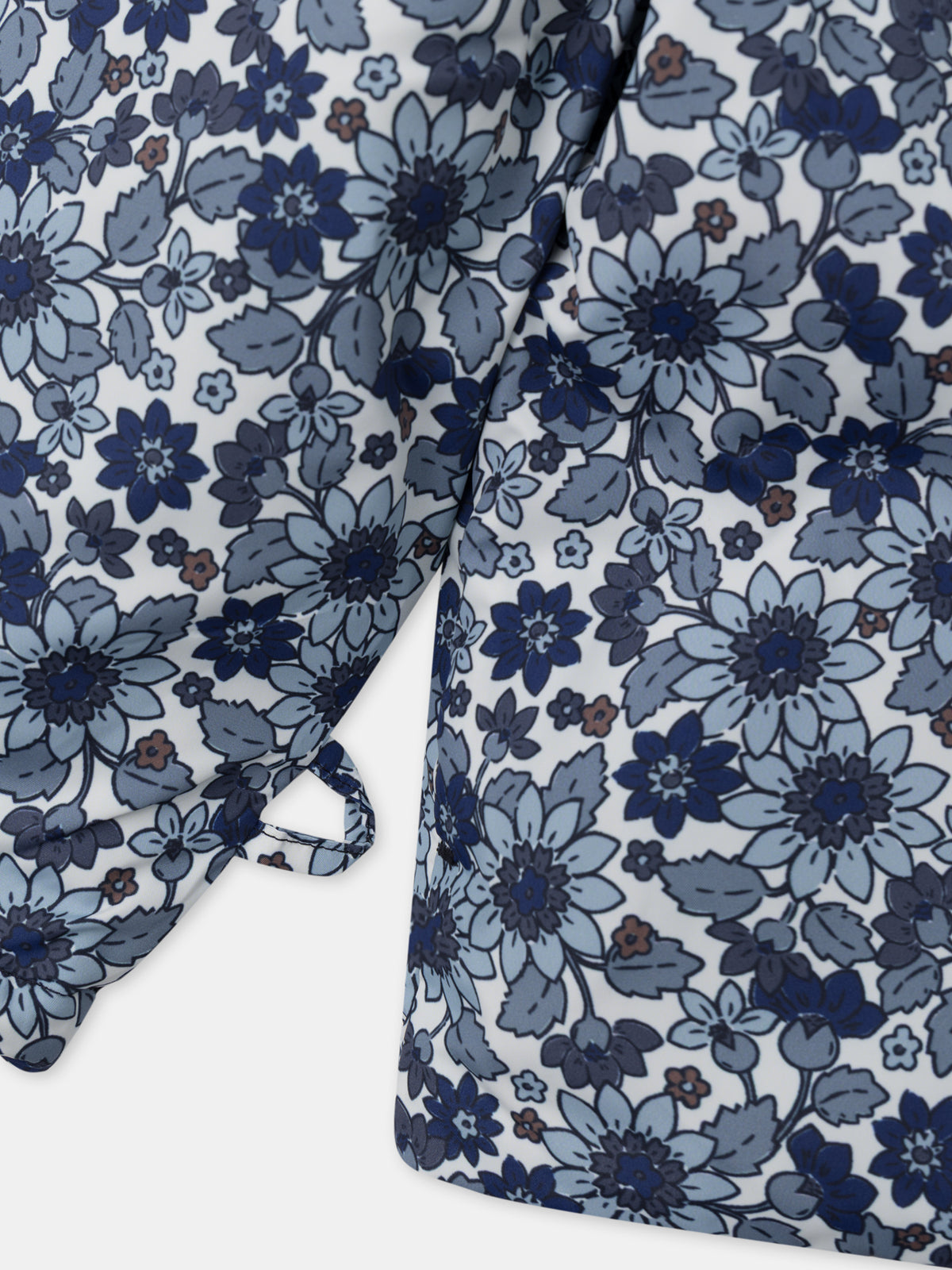 Parka 3 en 1 bleu marine pailleté Fille