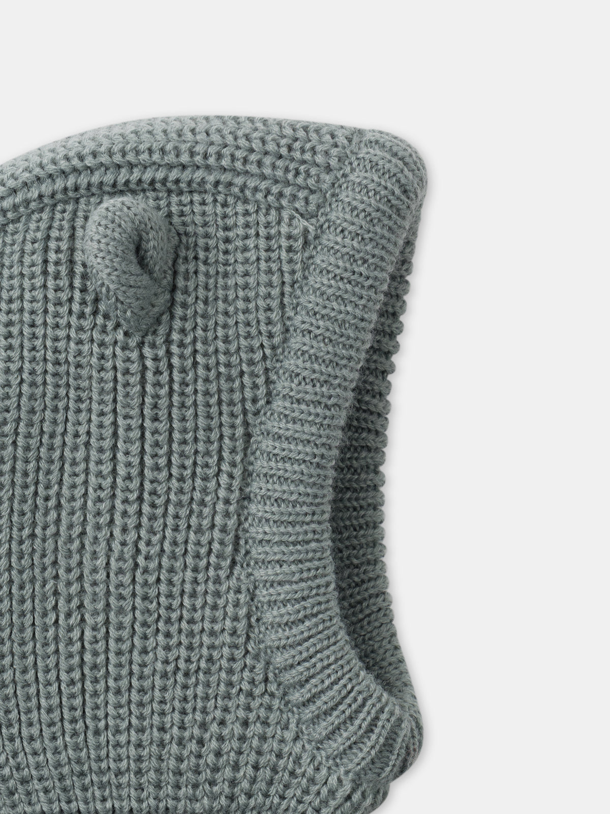 Cagoule vert à oreilles 3D Bébé Fille