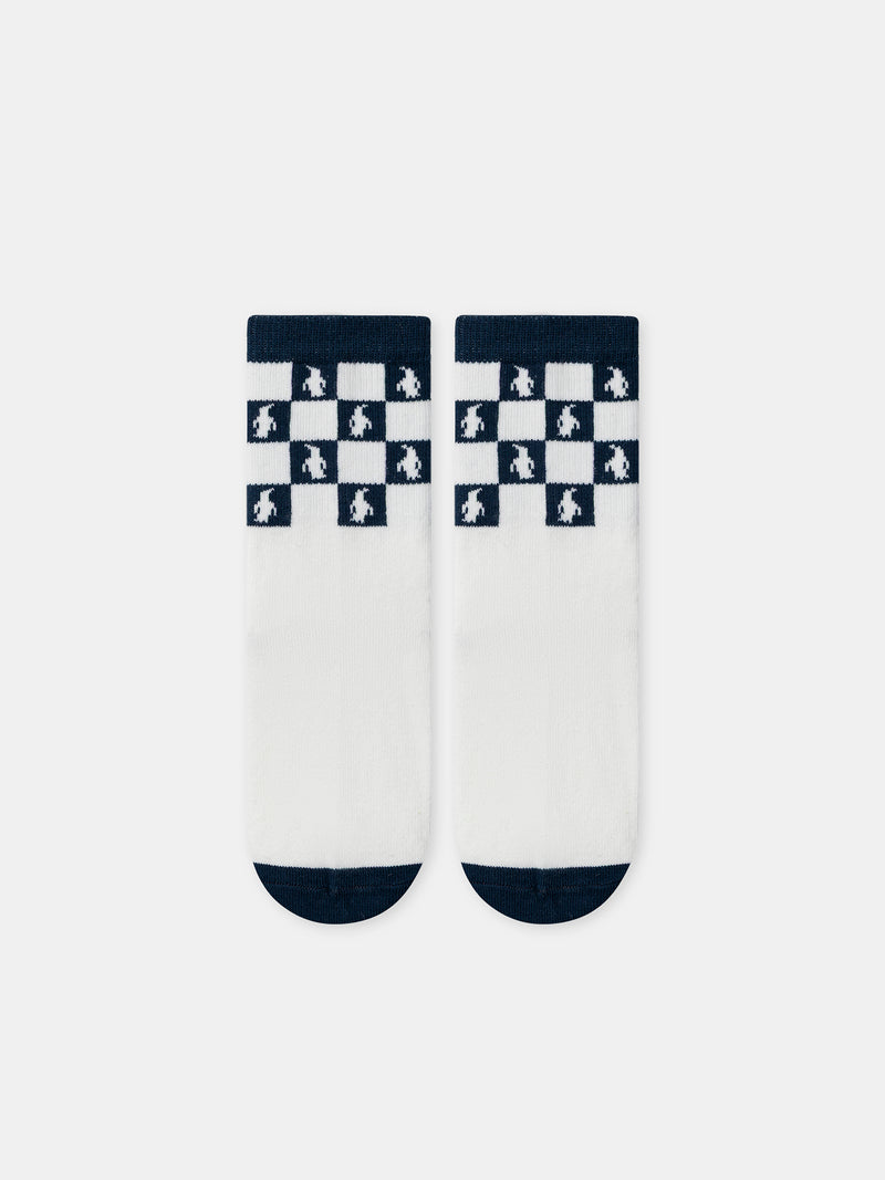 Lot de 5 chaussettes pingouins Garçon