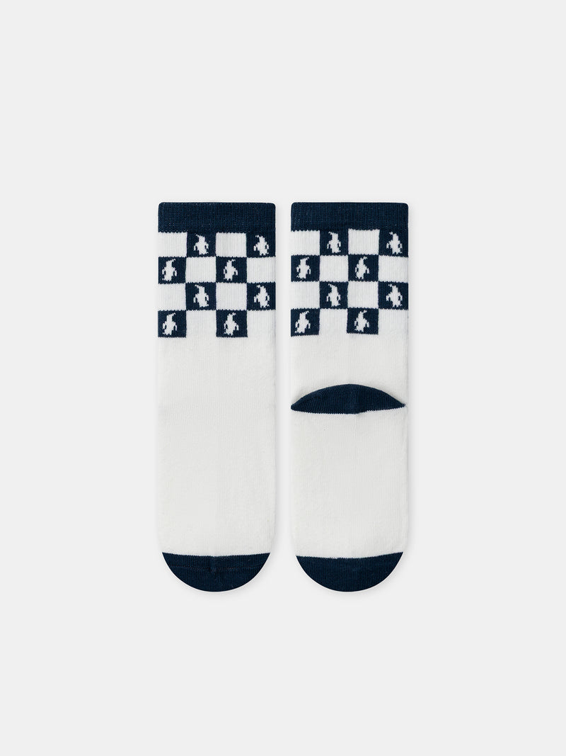 Lot de 5 chaussettes pingouins Garçon