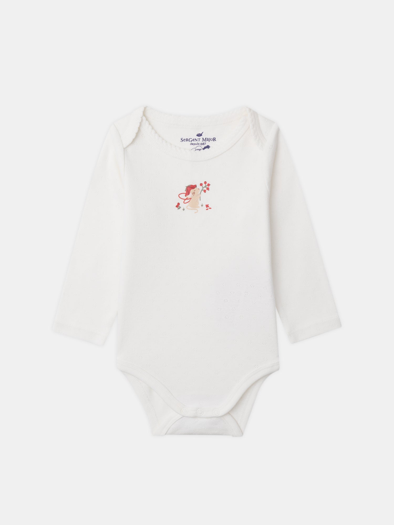 Lot de 3 bodies à manches longues Bébé Fille