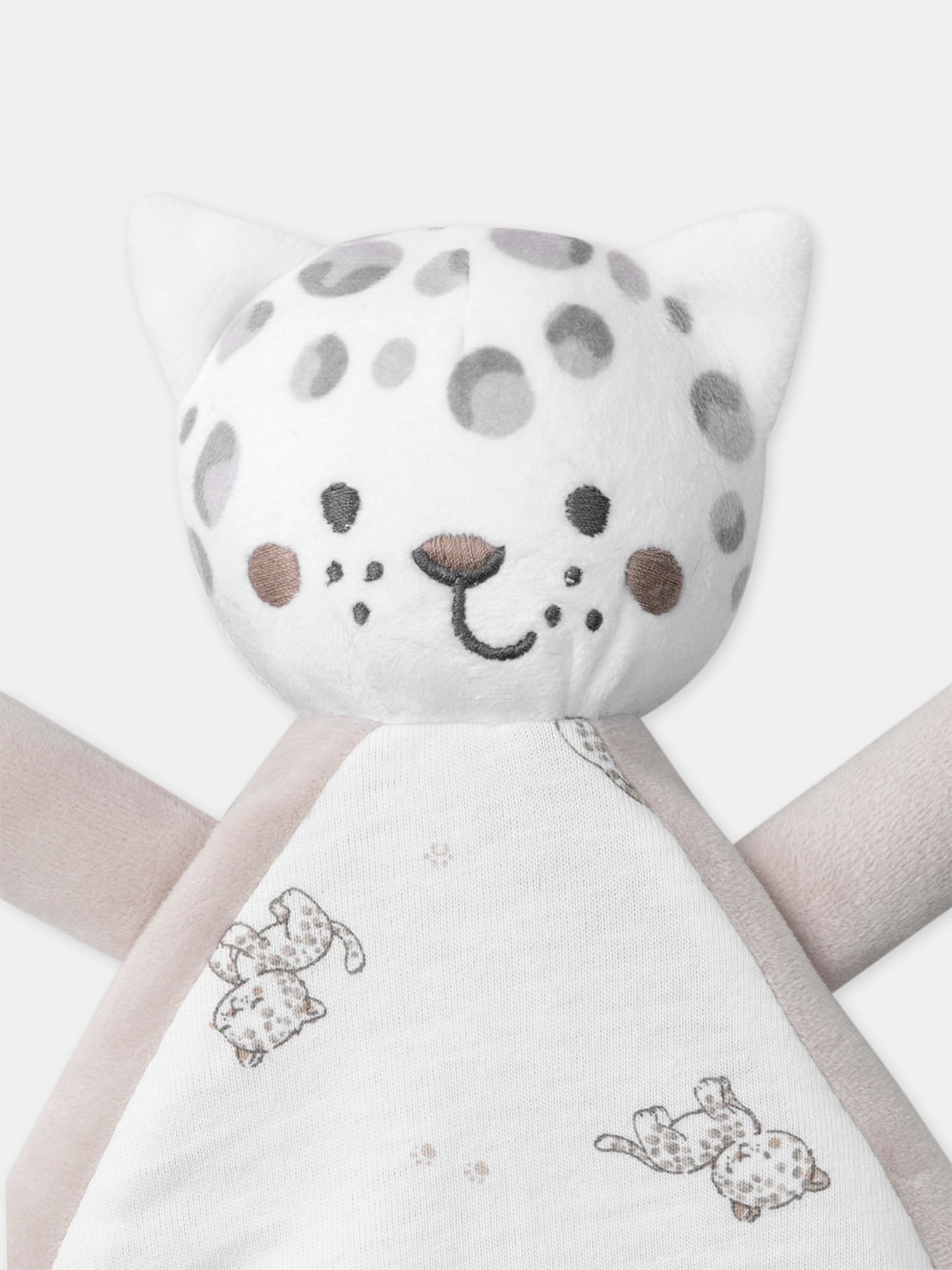 Doudou panthère gris Naissance Mixte