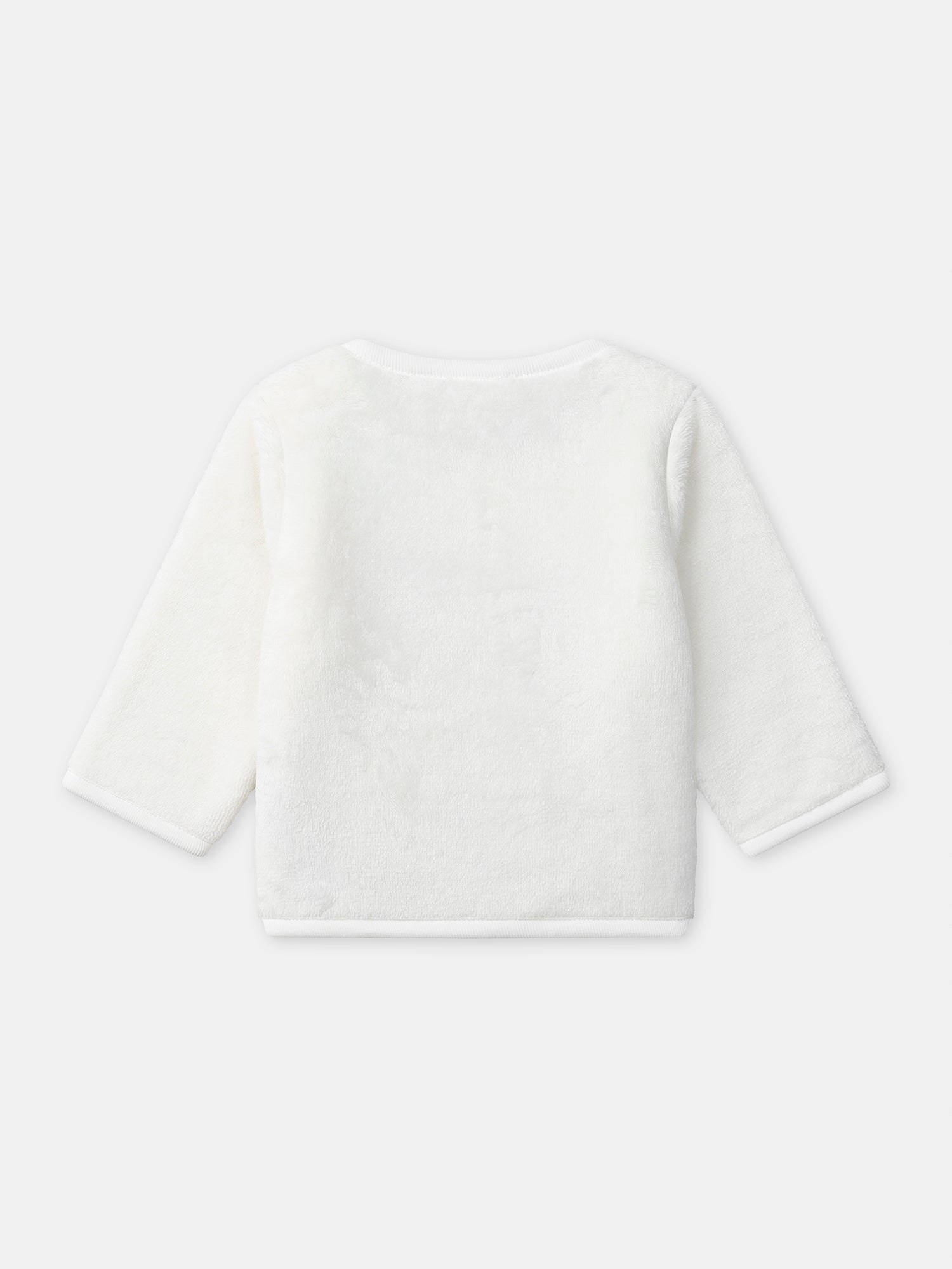 Ensemble Ensemble sweat blanc + pantalon + chaussettes Naissance Mixte