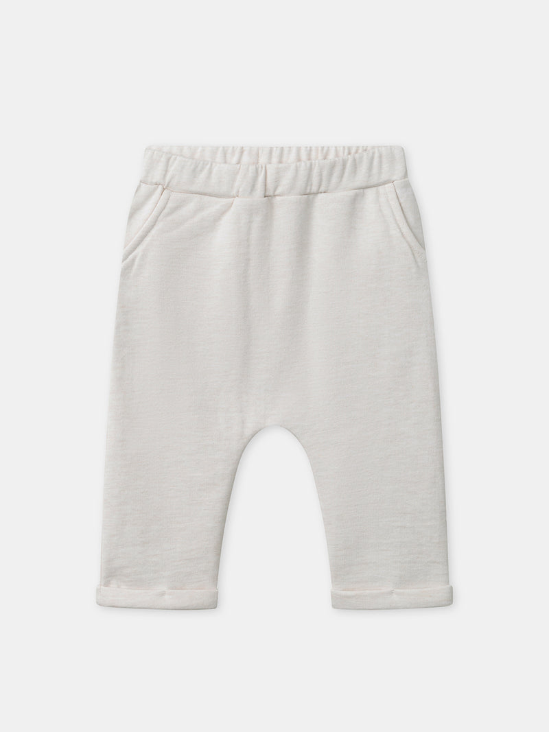 Ensemble Ensemble sweat blanc + pantalon + chaussettes Naissance Mixte