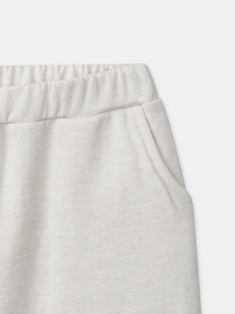 Ensemble Ensemble sweat blanc + pantalon + chaussettes Naissance Mixte