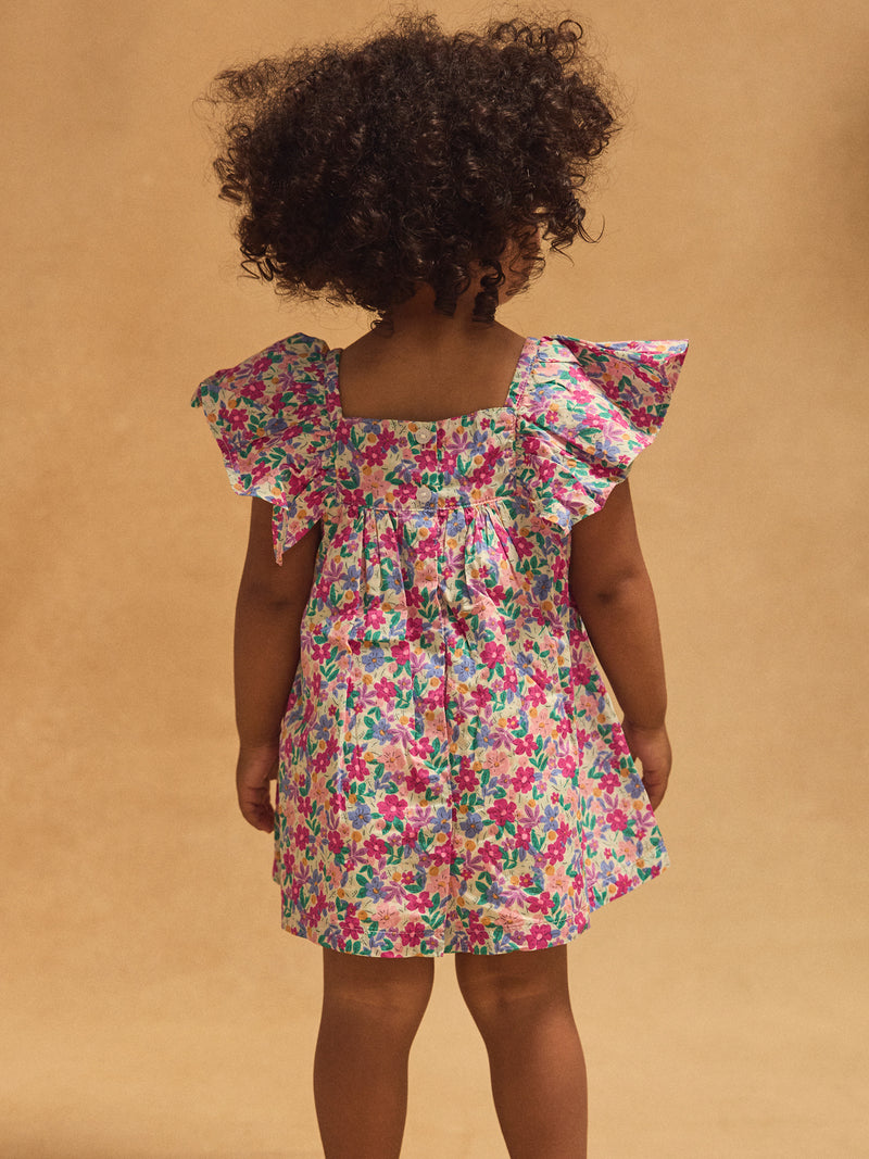 Robe imprimé fleuri Bébé Fille