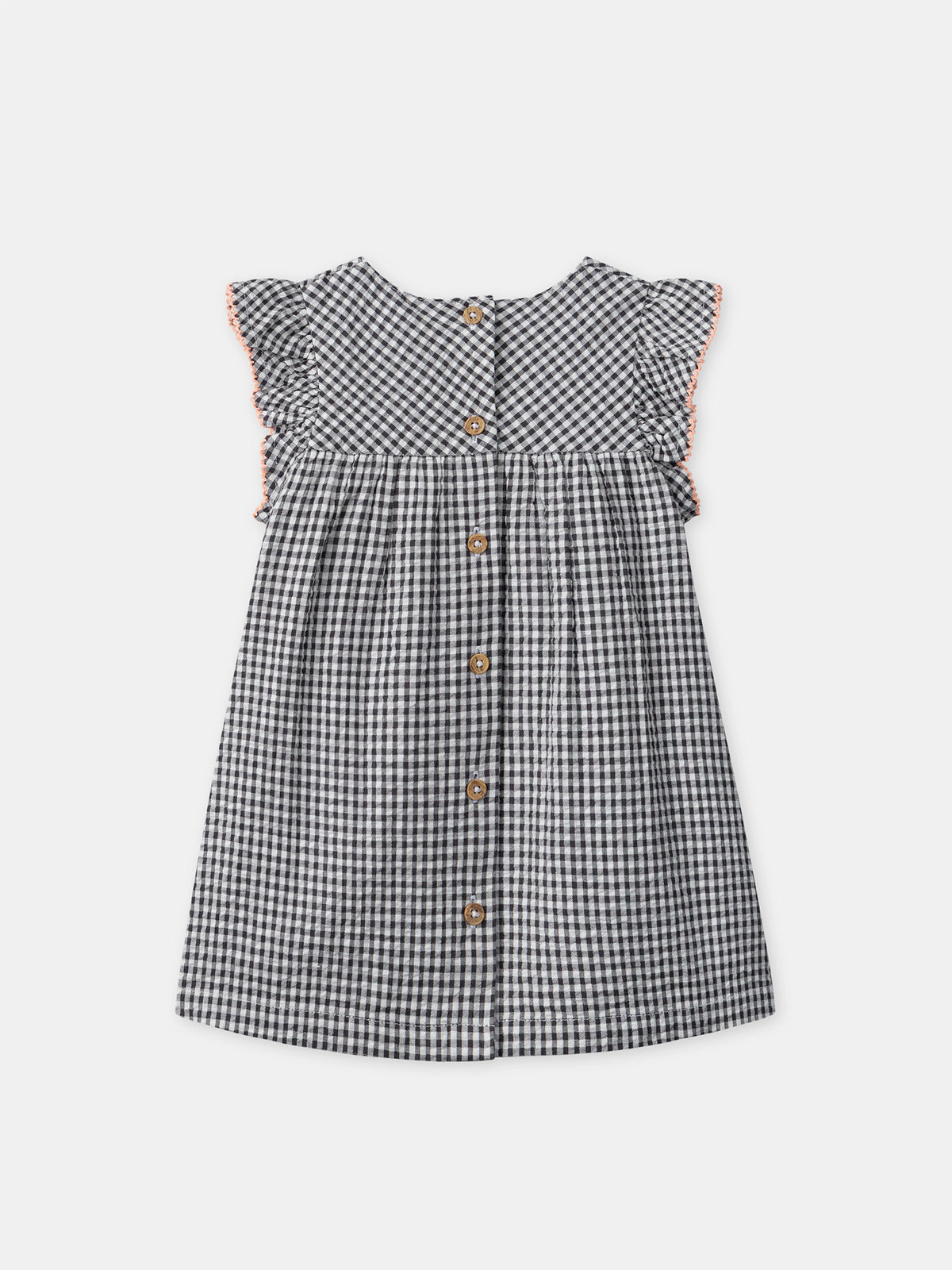 Tenue Bébé Fille : Fleurs & Coton - 4