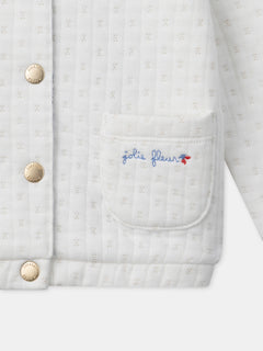 Tenue Bébé Fille : Fleurs de Coton - 7