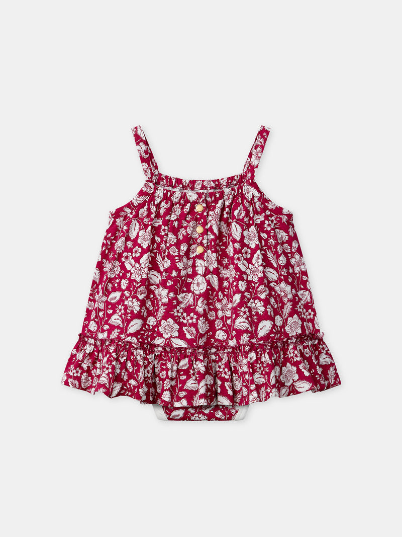 Tenue de Bébé Fille : Pétales d’Été - 4