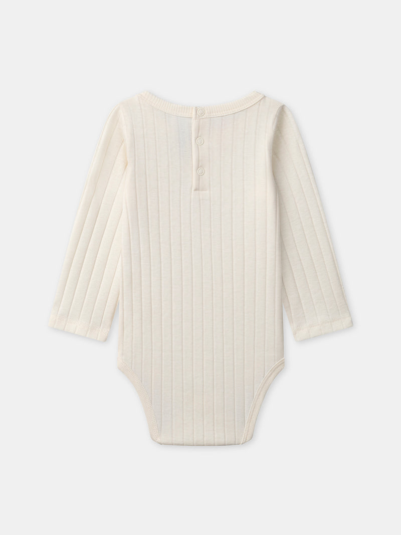 Body écru imprimé ours Bébé Garçon