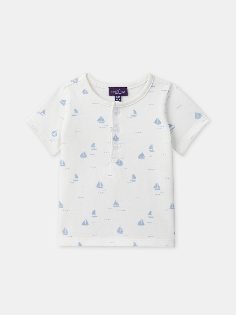 Tenue Bébé Garçon : Coquillage d’Azur - 2