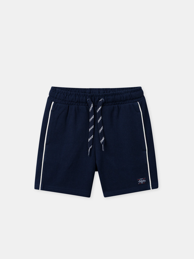 Bermuda bleu marine Garçon