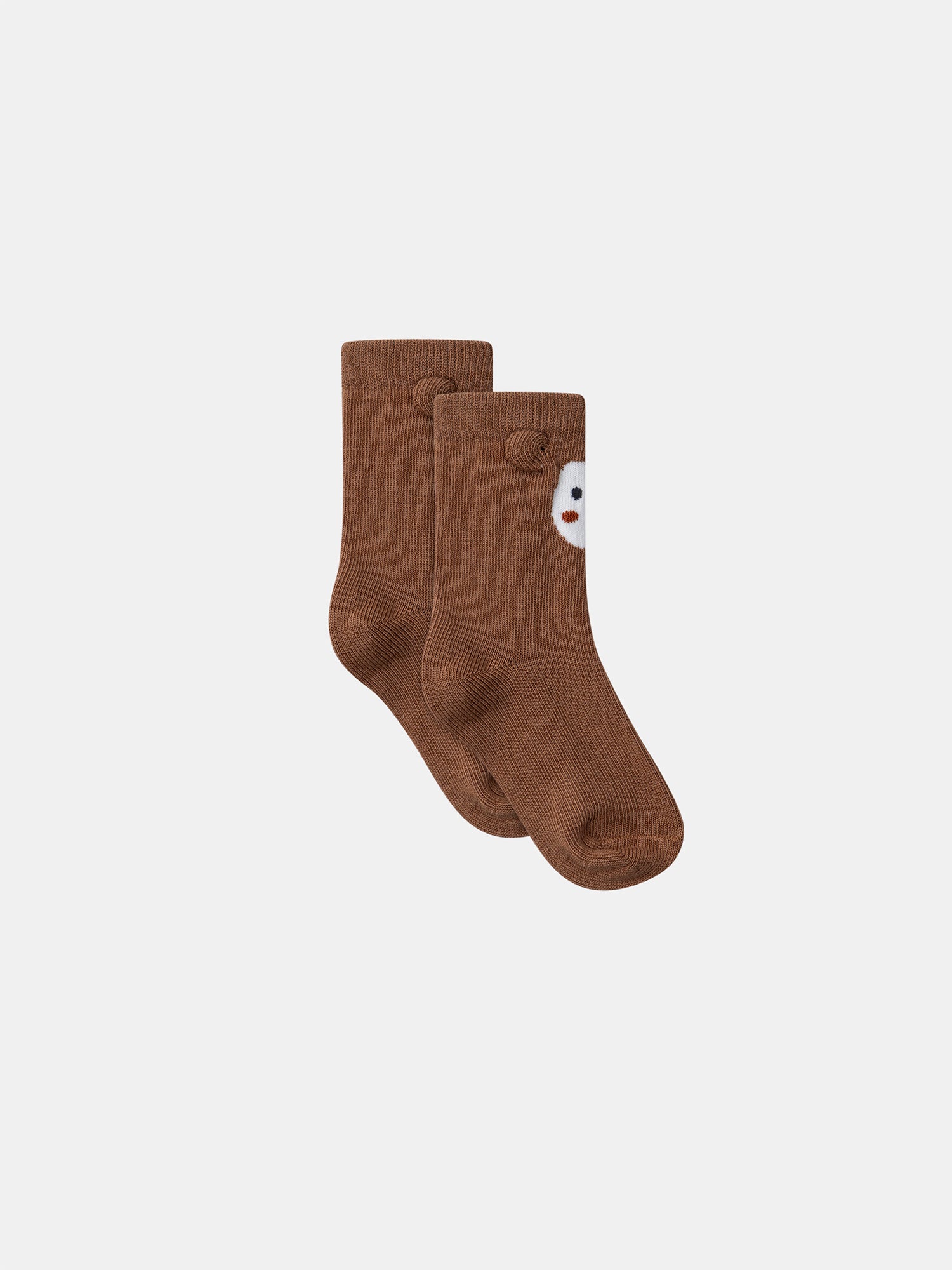 Chaussettes marrons singe Bébé Garçon