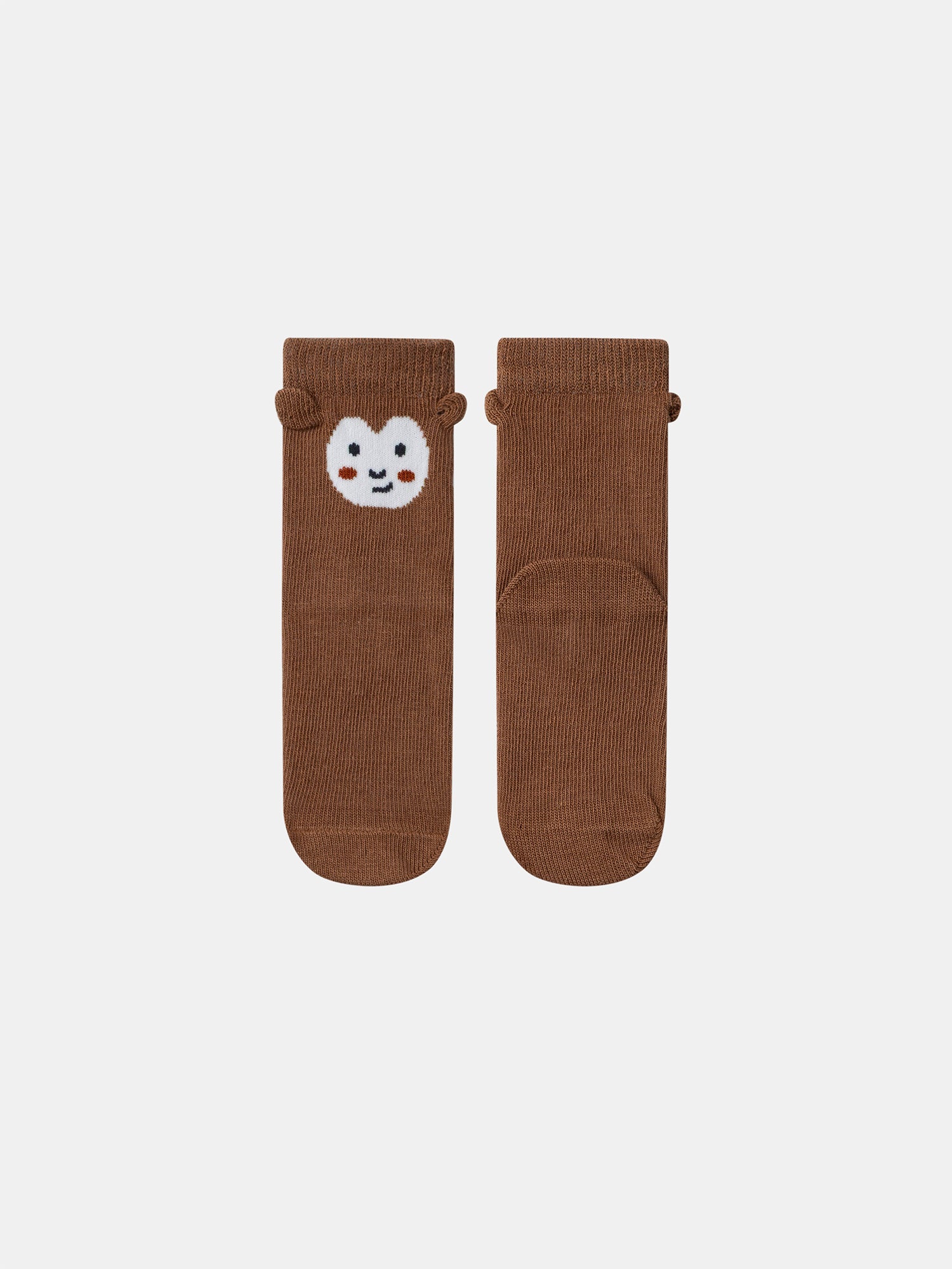 Chaussettes marrons singe Bébé Garçon