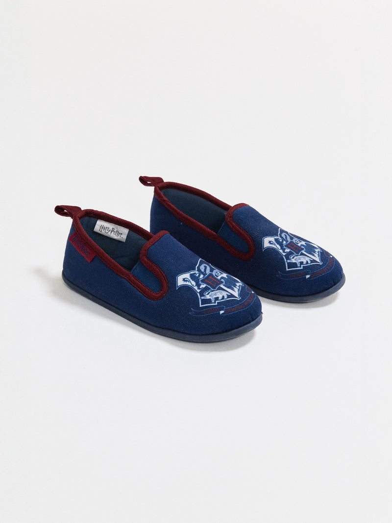 Chausson bleu marine Harry Potter Garçon