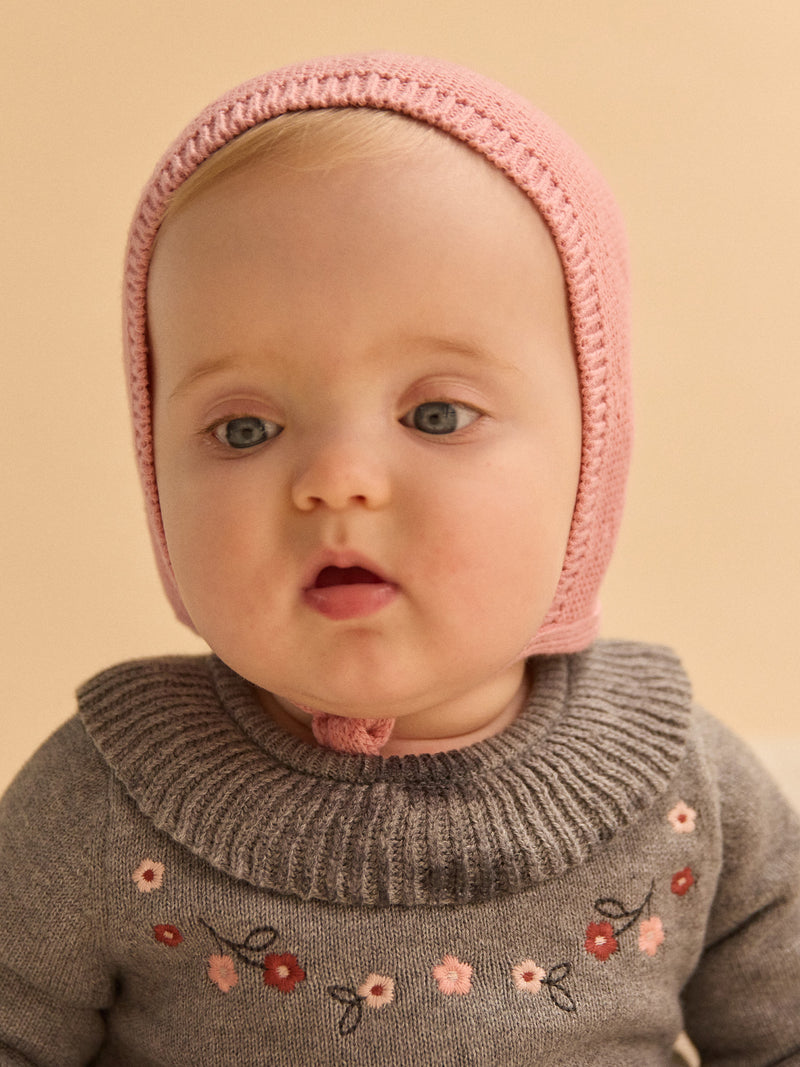 Béguin rose Naissance Fille
