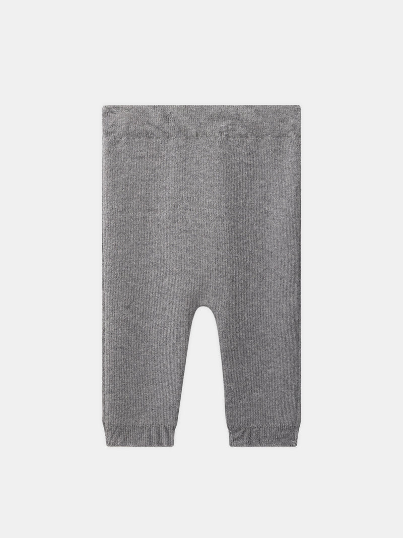Ensemble pull et pantalon gris Naissance Fille