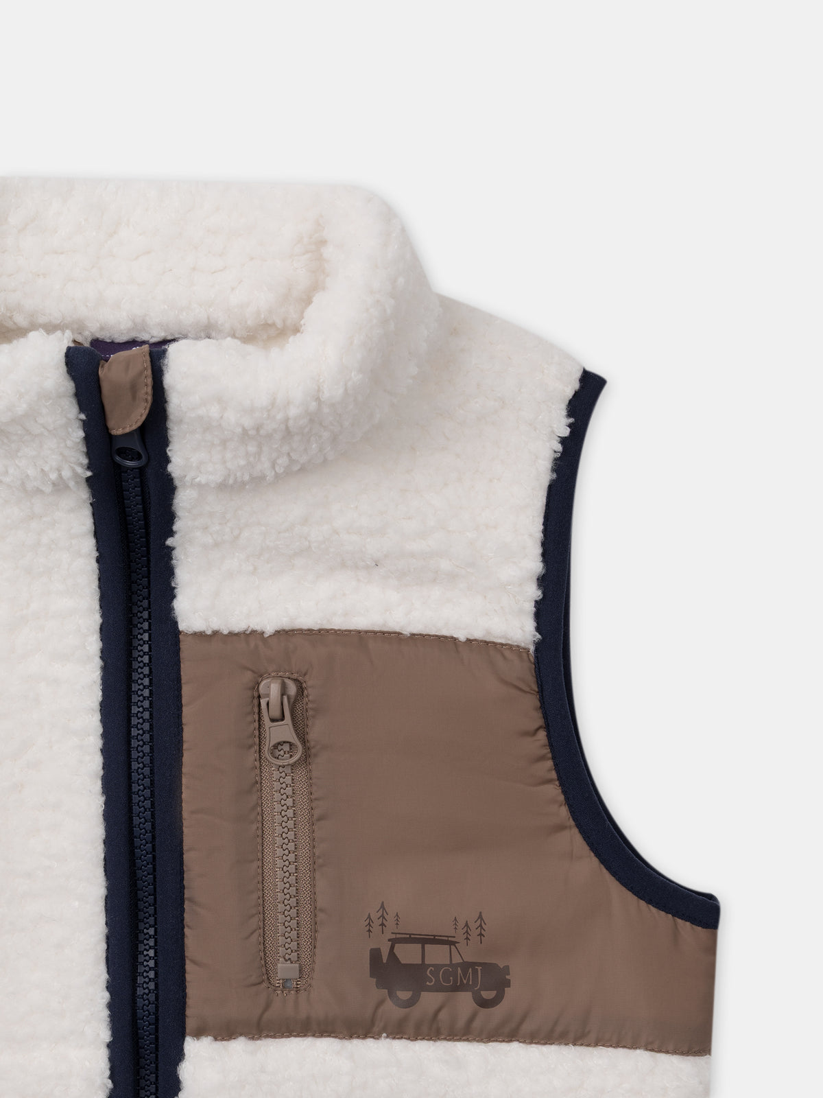 Parka 3 en 1 bleu marine Garçon