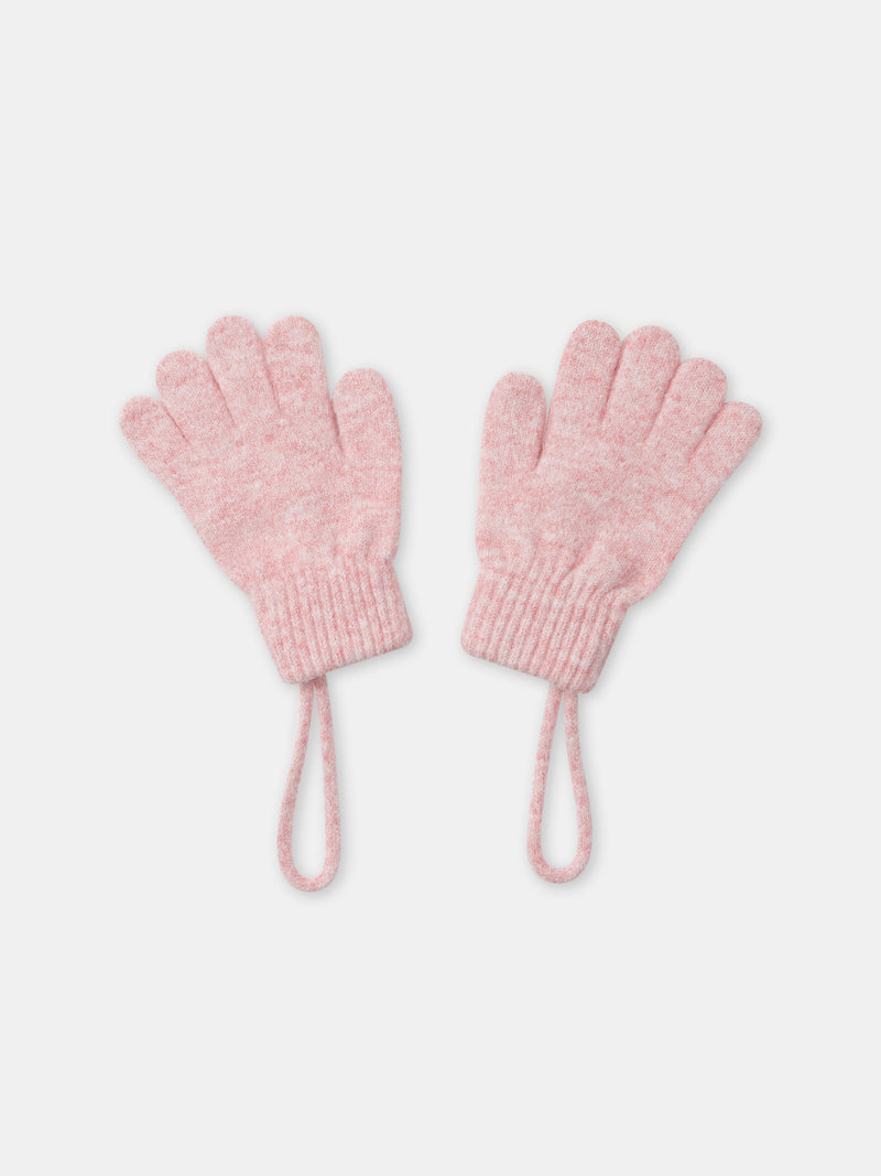 Gants roses Fille