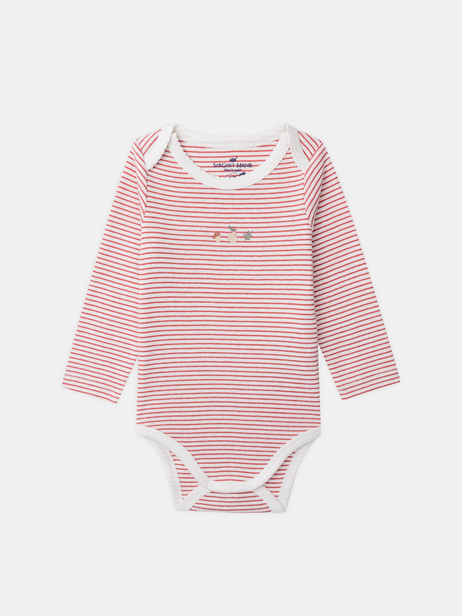 Lot de 3 bodies à manches longues Bébé Fille