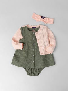 Tenue Bébé Fille : Éveil Tropical - 1