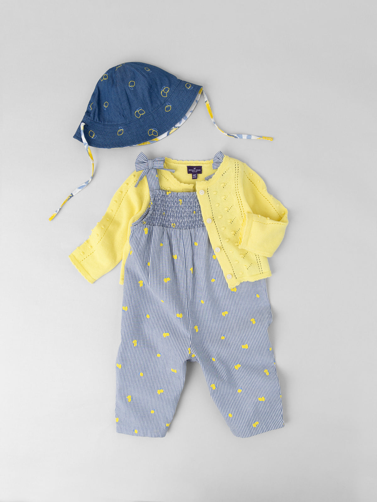 Tenue de Bébé Fille : Petit Rayon d’Été - 1