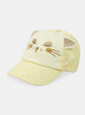 Casquette à broderies anglaises chat KOSKETTE / 24E4PFD3CHAB104