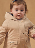 Parka 3 en 1 beige Bébé Fille NIMAUD / 25H1BFE1PAR080