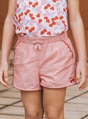 Short chambray rouge MLUSHETTE / 25E2PFQ1SHO050