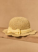 Chapeau de paille ruban MANOELIA / 25E4BFK2CHA009