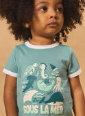 Ensemble tshirt et short rayé MIZACK / 25E1BGS1ENS202