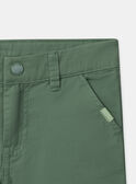 Short vert sapin Garçon NACHINAGE / 25H3PGJ1BERG625