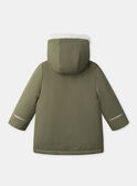 Parka 3 en 1 vert kaki Fille NINUPETTE / 25H2PFE1PAR626