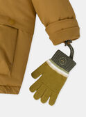 Parka 3 en 1 jaune Garçon NINODAGE / 25H3PGE3PARI821