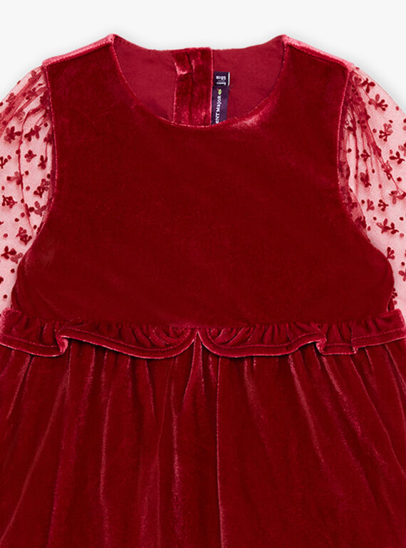 Robe en velours à manches longues DAVERA / 22H1BF61ROBF526