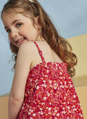 Débardeur fuchsia à imprimé fleuri enfant fille CAUDEBETTE 1 / 22E2PFT3DEB304