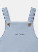Salopette confort denim MAGINO / 25E1BG91SALP272