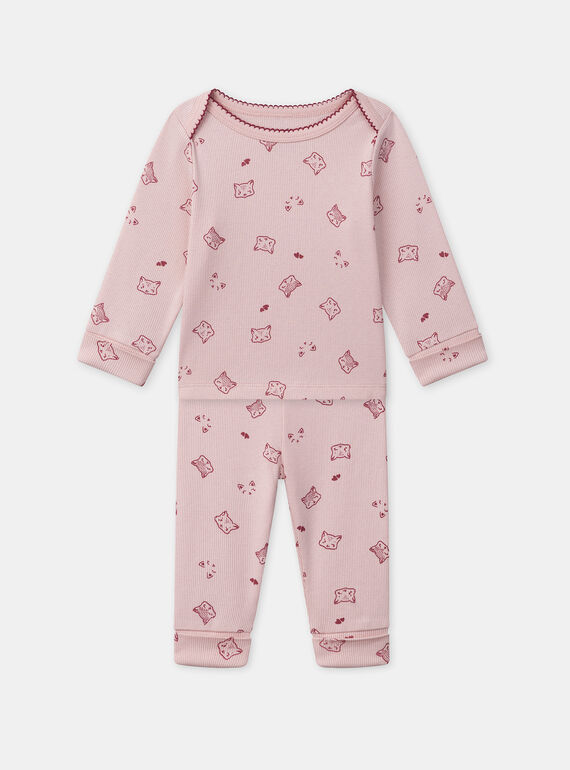 Pyjama évolutif à côtes NEBONNIE / 25H5BF91PYJD314