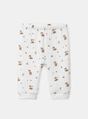 Pyjama deux pièces en tubique NOLVEN / 25H0NM11ENS001