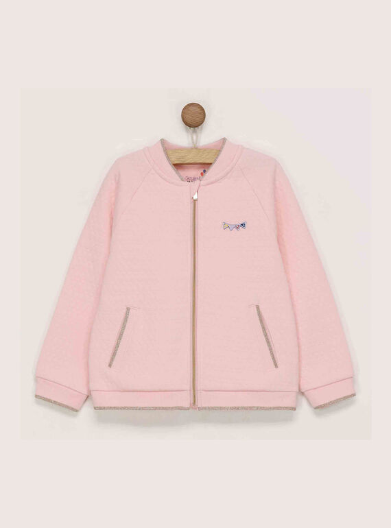 Cardigan rose RAFINIETTE / 19E2PFC2CARD300