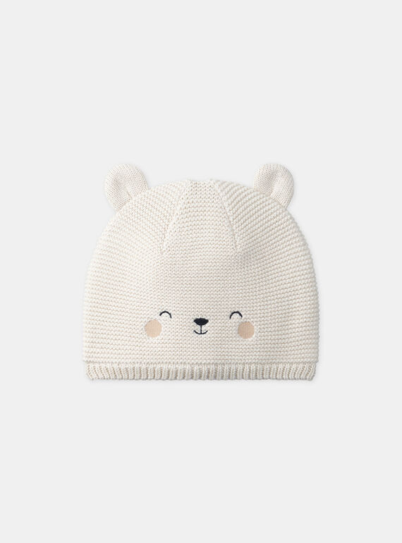 Bonnet Beige Chiné LINONO / 24H4BG62BONA011