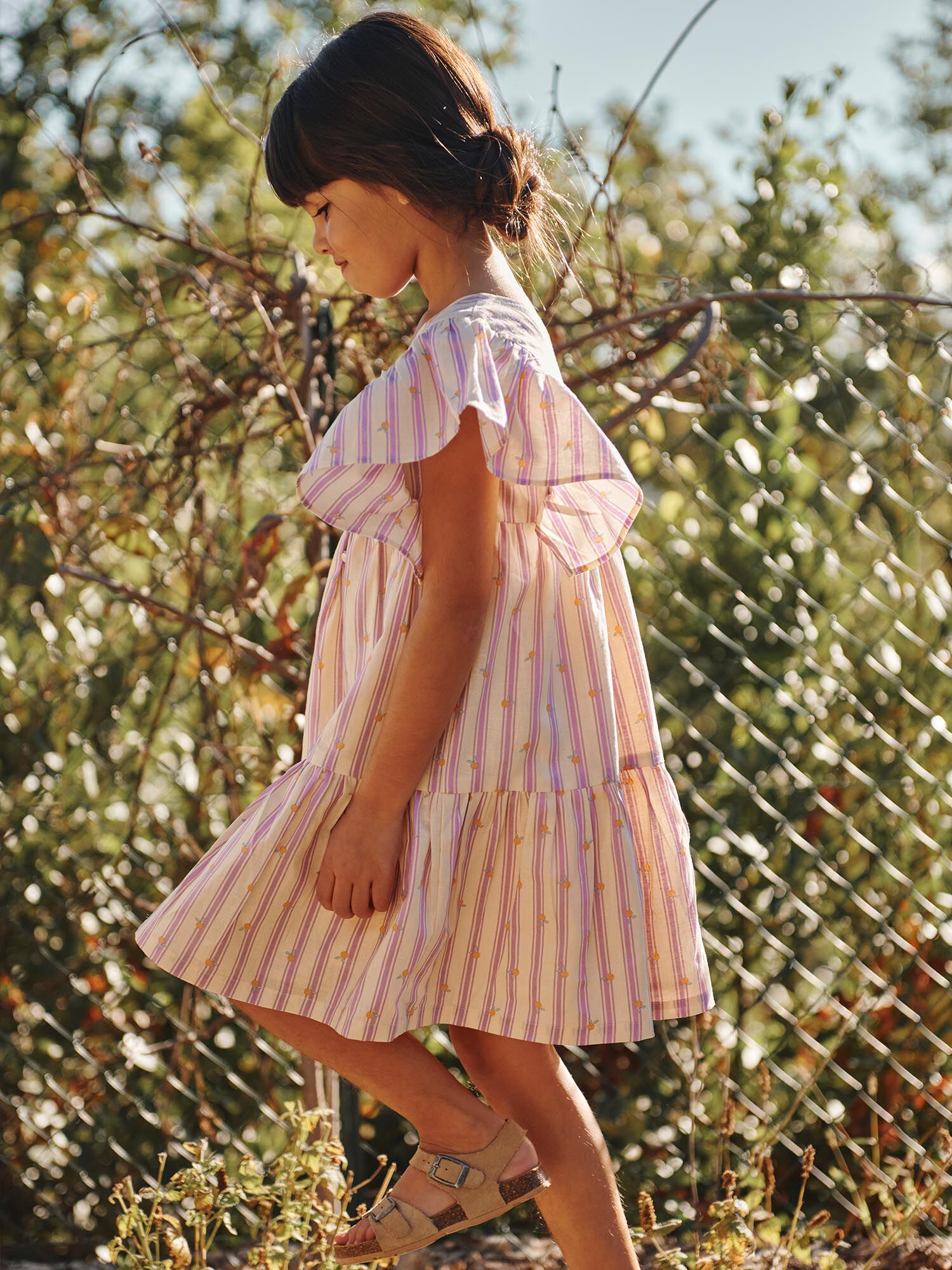 Robe lin fille outlet